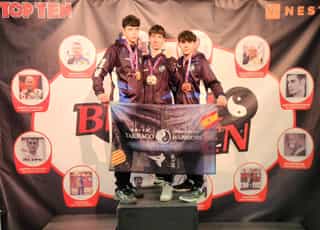 Competición de kickboxing