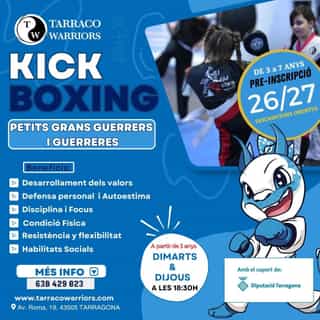Kick boxing infantil Petits guerrers
